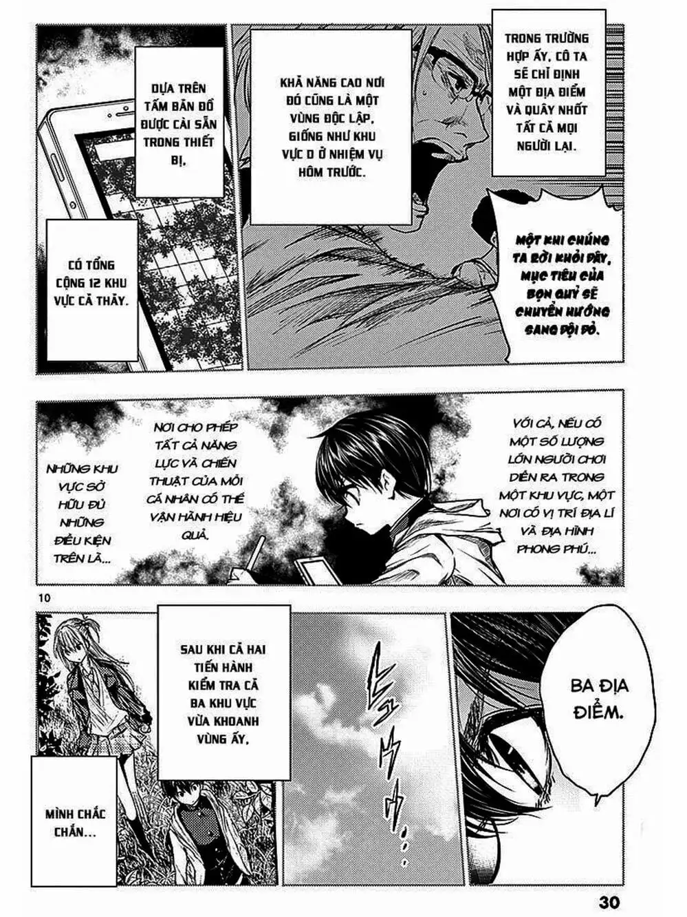 Truyện Tranh Trò Chơi Sinh Tồn - Deatte 5 Byou De Battle trang 3