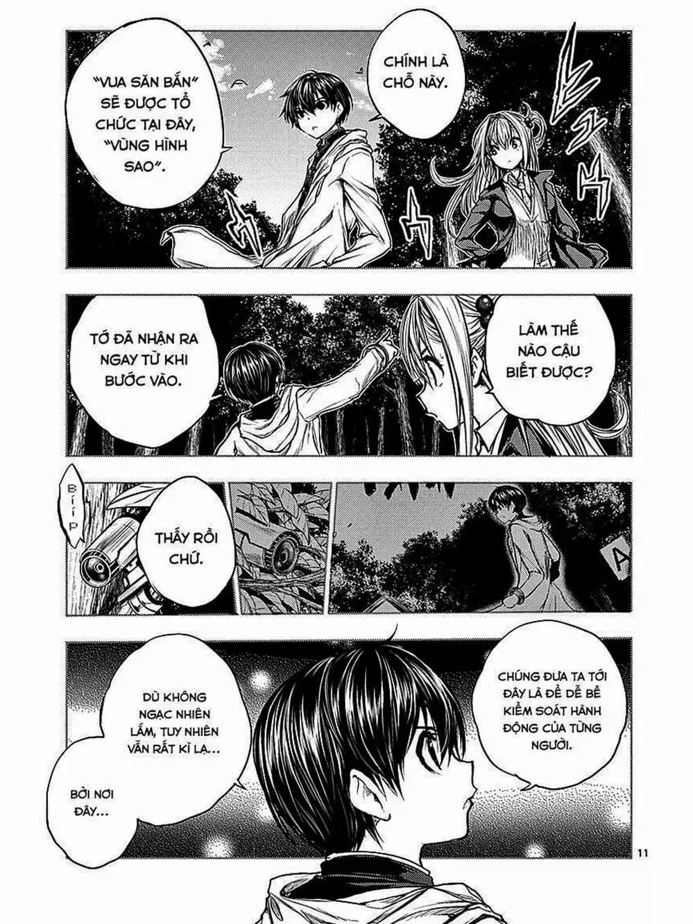 Truyện Tranh Trò Chơi Sinh Tồn - Deatte 5 Byou De Battle trang 3