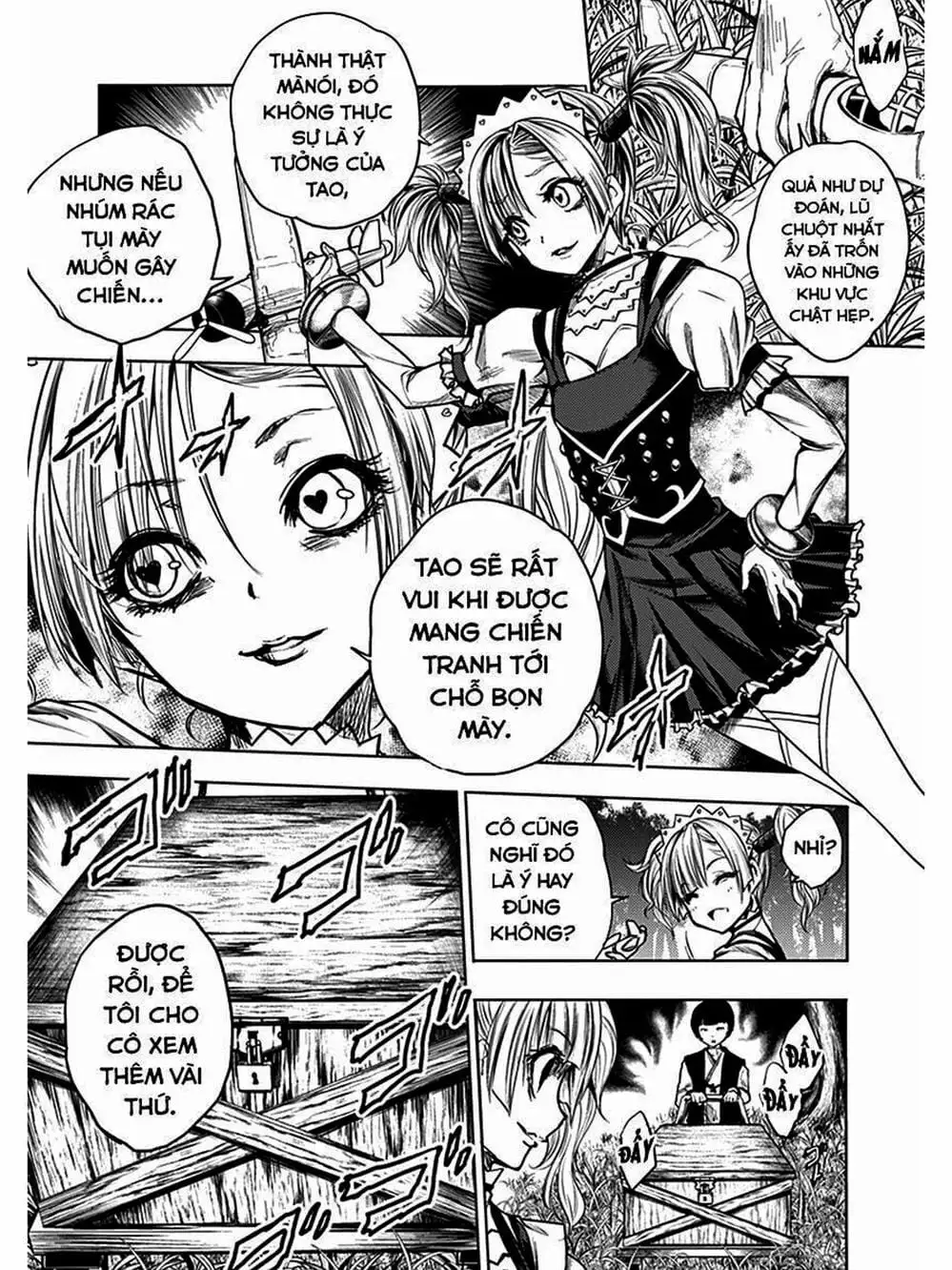 Truyện Tranh Trò Chơi Sinh Tồn - Deatte 5 Byou De Battle trang 3