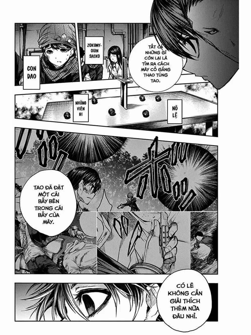 Truyện Tranh Trò Chơi Sinh Tồn - Deatte 5 Byou De Battle trang 3