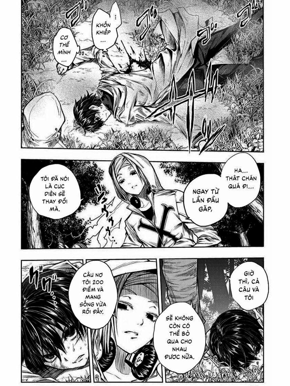 Truyện Tranh Trò Chơi Sinh Tồn - Deatte 5 Byou De Battle trang 3