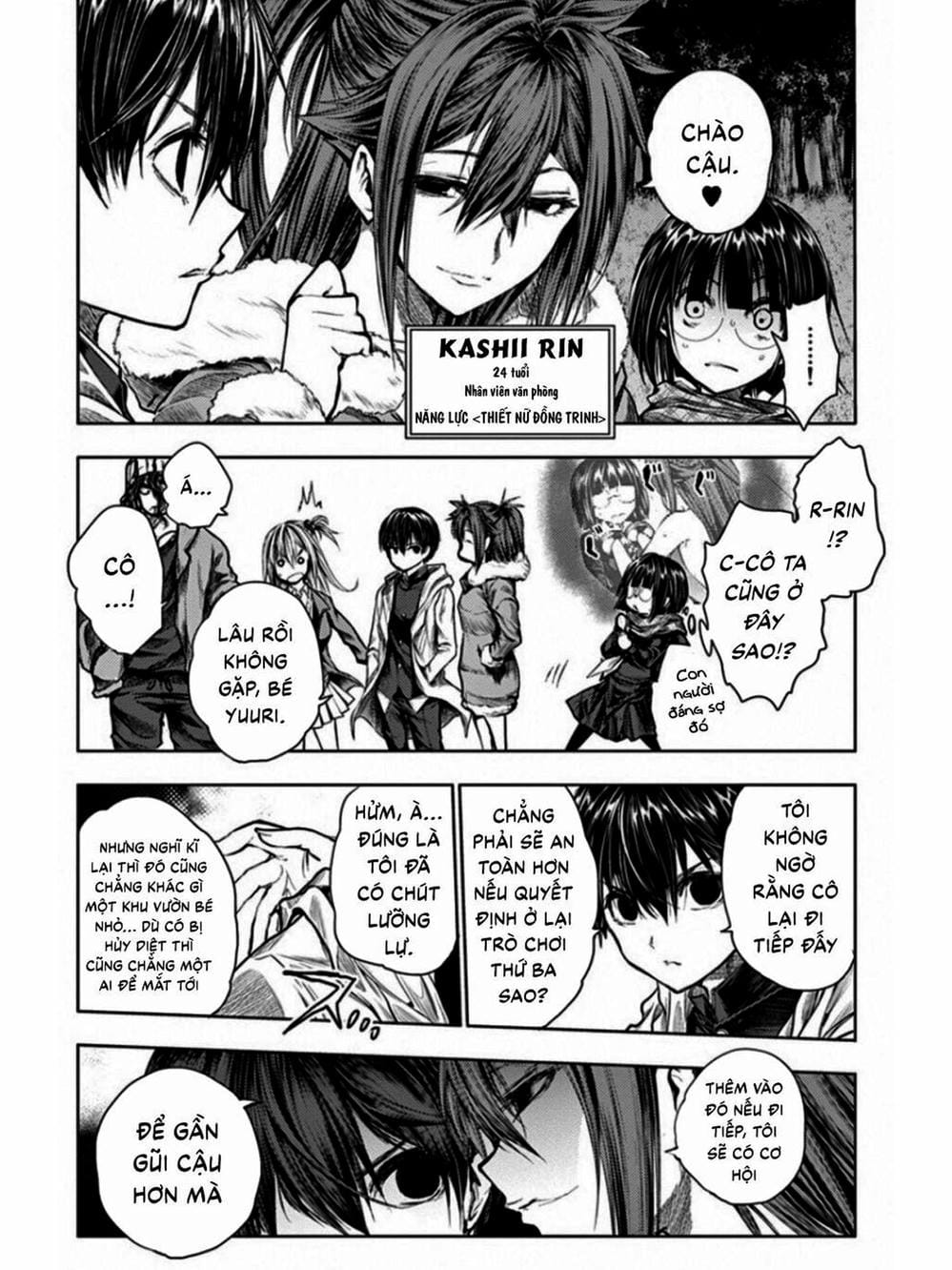 Truyện Tranh Trò Chơi Sinh Tồn - Deatte 5 Byou De Battle trang 3