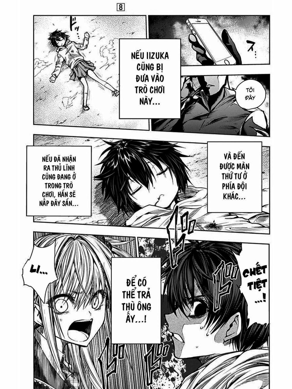 Truyện Tranh Trò Chơi Sinh Tồn - Deatte 5 Byou De Battle trang 3