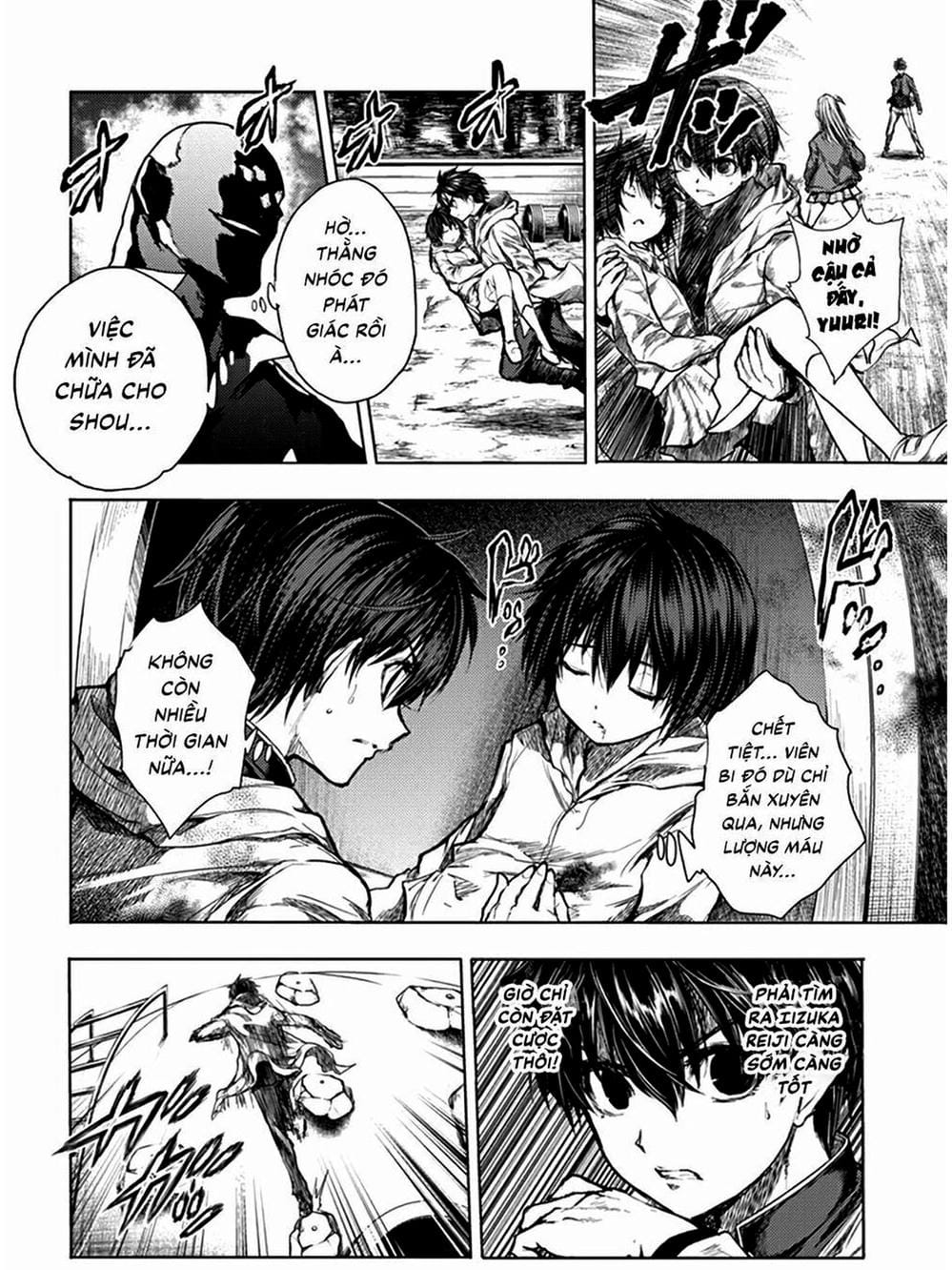 Truyện Tranh Trò Chơi Sinh Tồn - Deatte 5 Byou De Battle trang 3