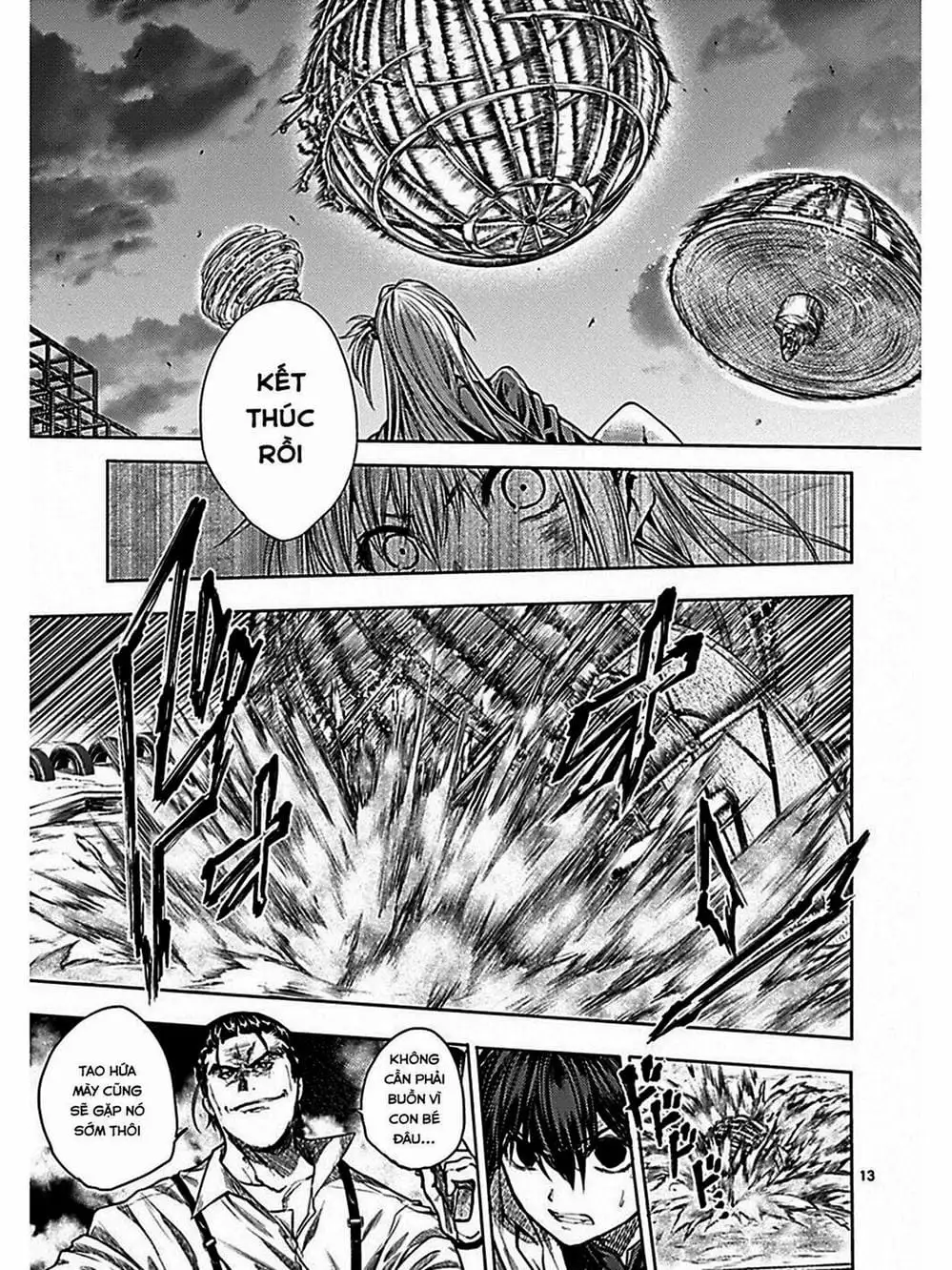 Truyện Tranh Trò Chơi Sinh Tồn - Deatte 5 Byou De Battle trang 3