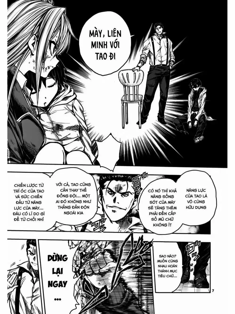 Truyện Tranh Trò Chơi Sinh Tồn - Deatte 5 Byou De Battle trang 3