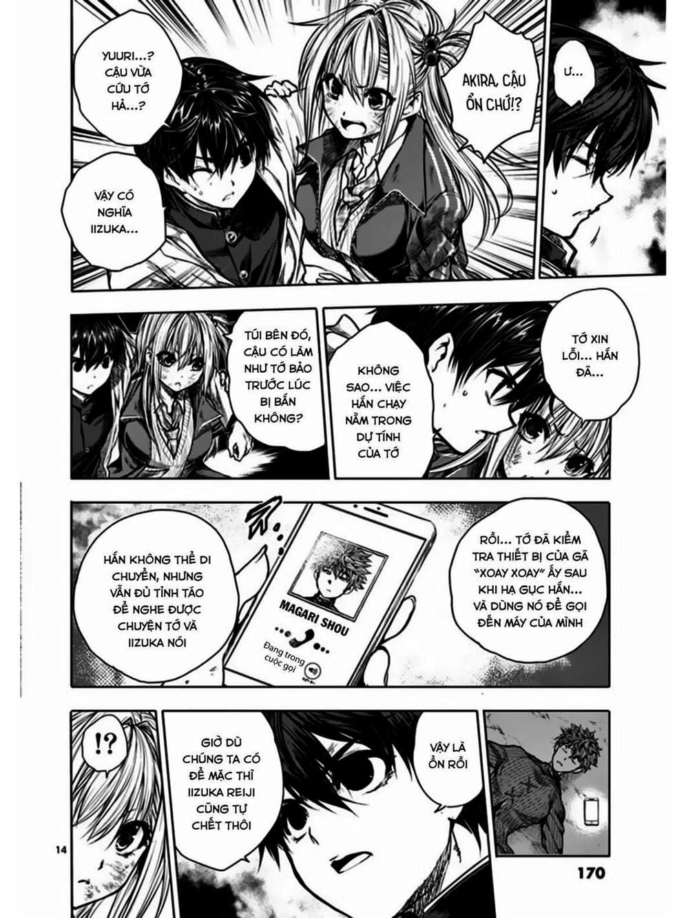 Truyện Tranh Trò Chơi Sinh Tồn - Deatte 5 Byou De Battle trang 3