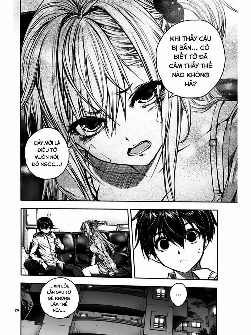 Truyện Tranh Trò Chơi Sinh Tồn - Deatte 5 Byou De Battle trang 3