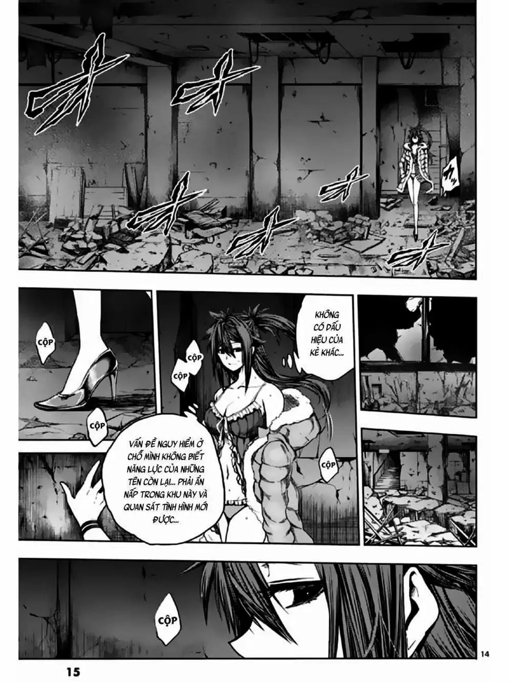 Truyện Tranh Trò Chơi Sinh Tồn - Deatte 5 Byou De Battle trang 3