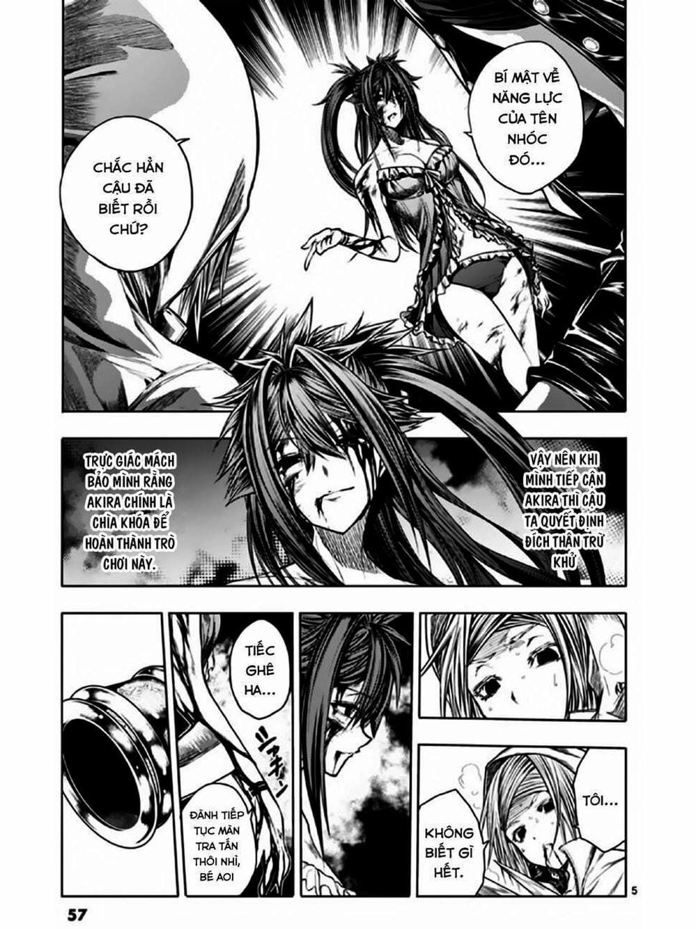 Truyện Tranh Trò Chơi Sinh Tồn - Deatte 5 Byou De Battle trang 3