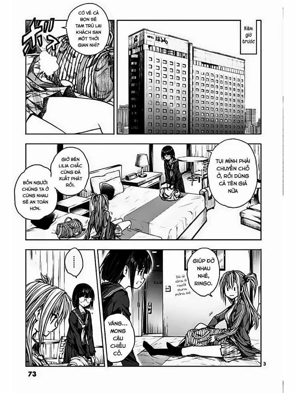 Truyện Tranh Trò Chơi Sinh Tồn - Deatte 5 Byou De Battle trang 3