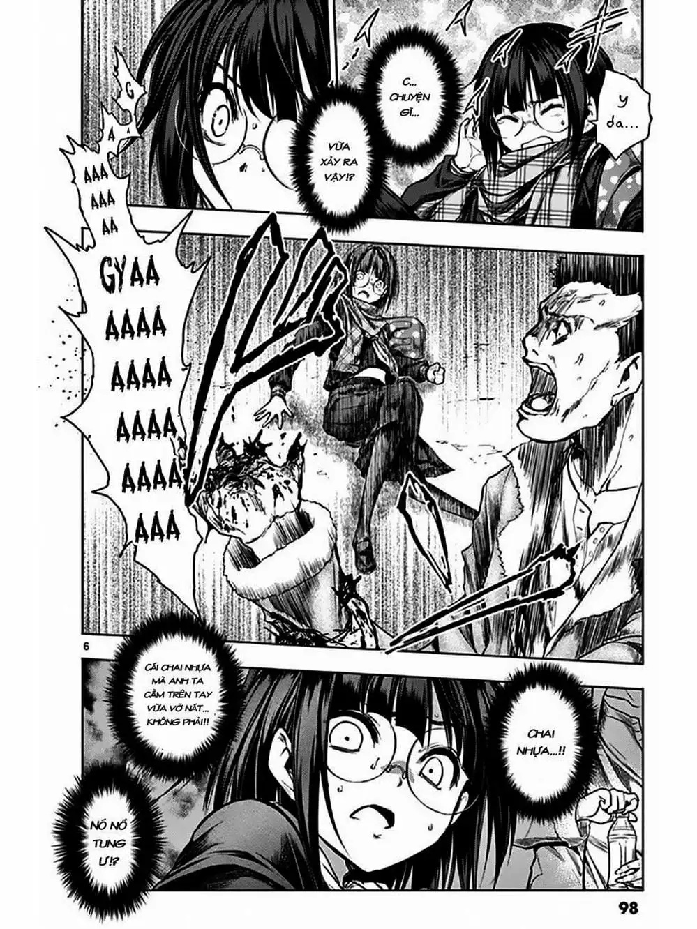 Truyện Tranh Trò Chơi Sinh Tồn - Deatte 5 Byou De Battle trang 3