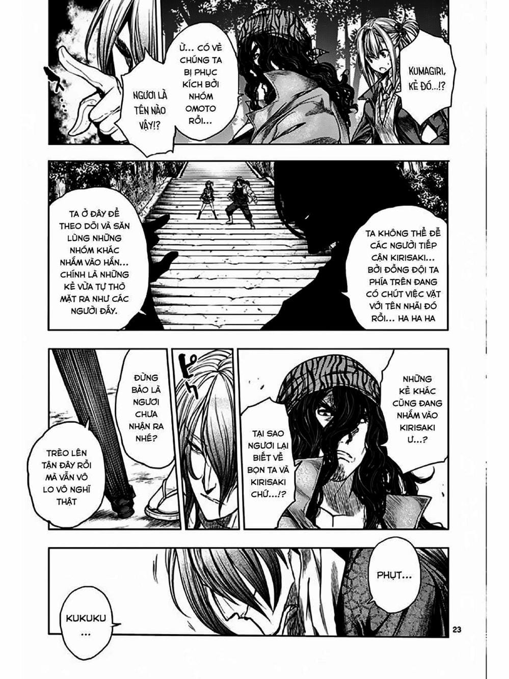 Truyện Tranh Trò Chơi Sinh Tồn - Deatte 5 Byou De Battle trang 3