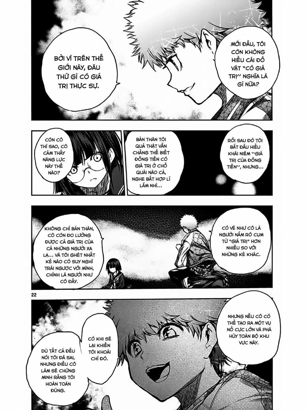 Truyện Tranh Trò Chơi Sinh Tồn - Deatte 5 Byou De Battle trang 3