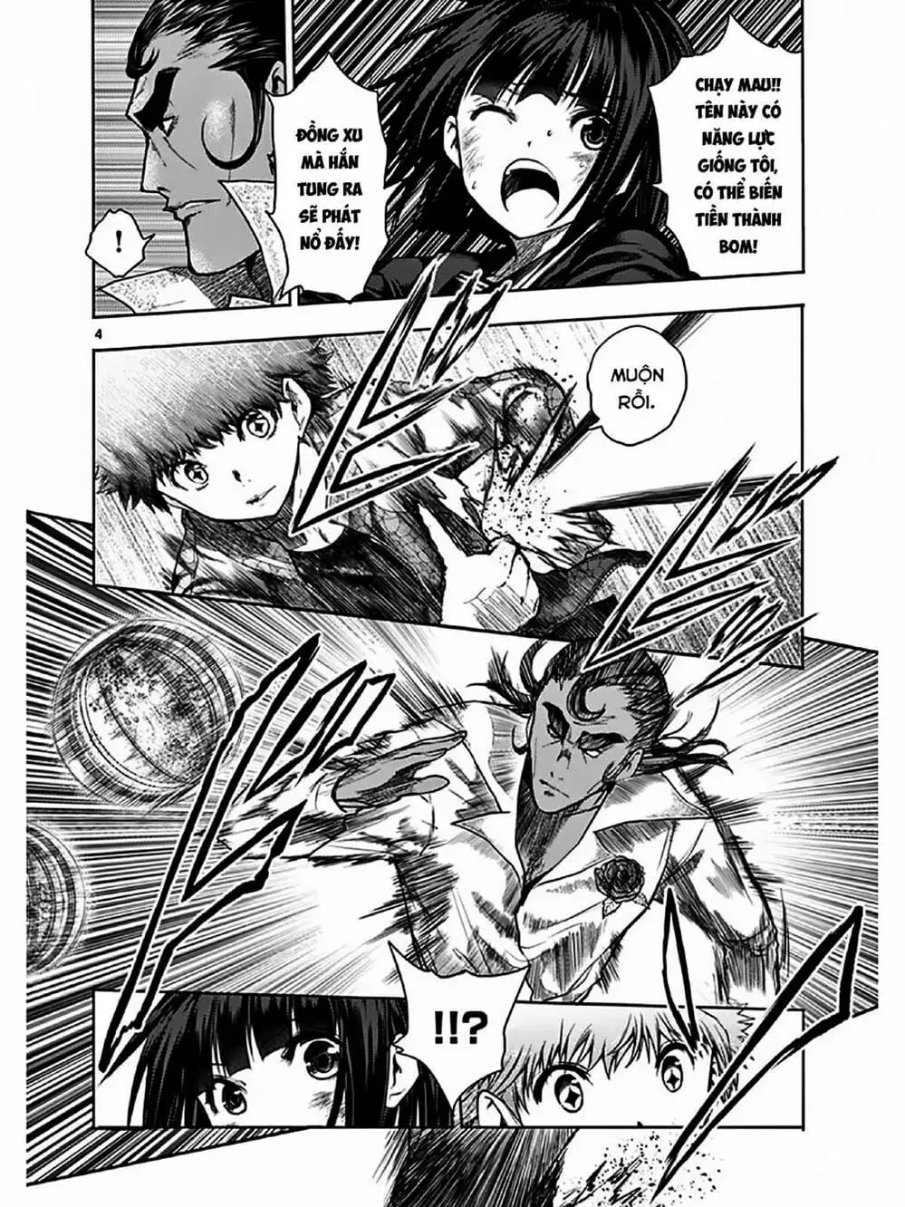 Truyện Tranh Trò Chơi Sinh Tồn - Deatte 5 Byou De Battle trang 3