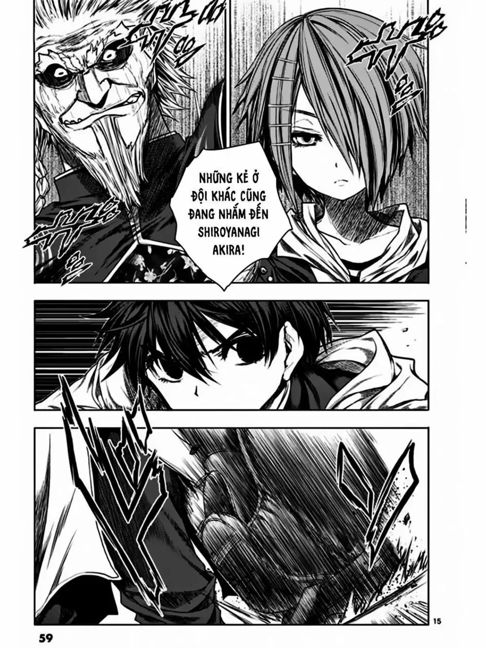 Truyện Tranh Trò Chơi Sinh Tồn - Deatte 5 Byou De Battle trang 3