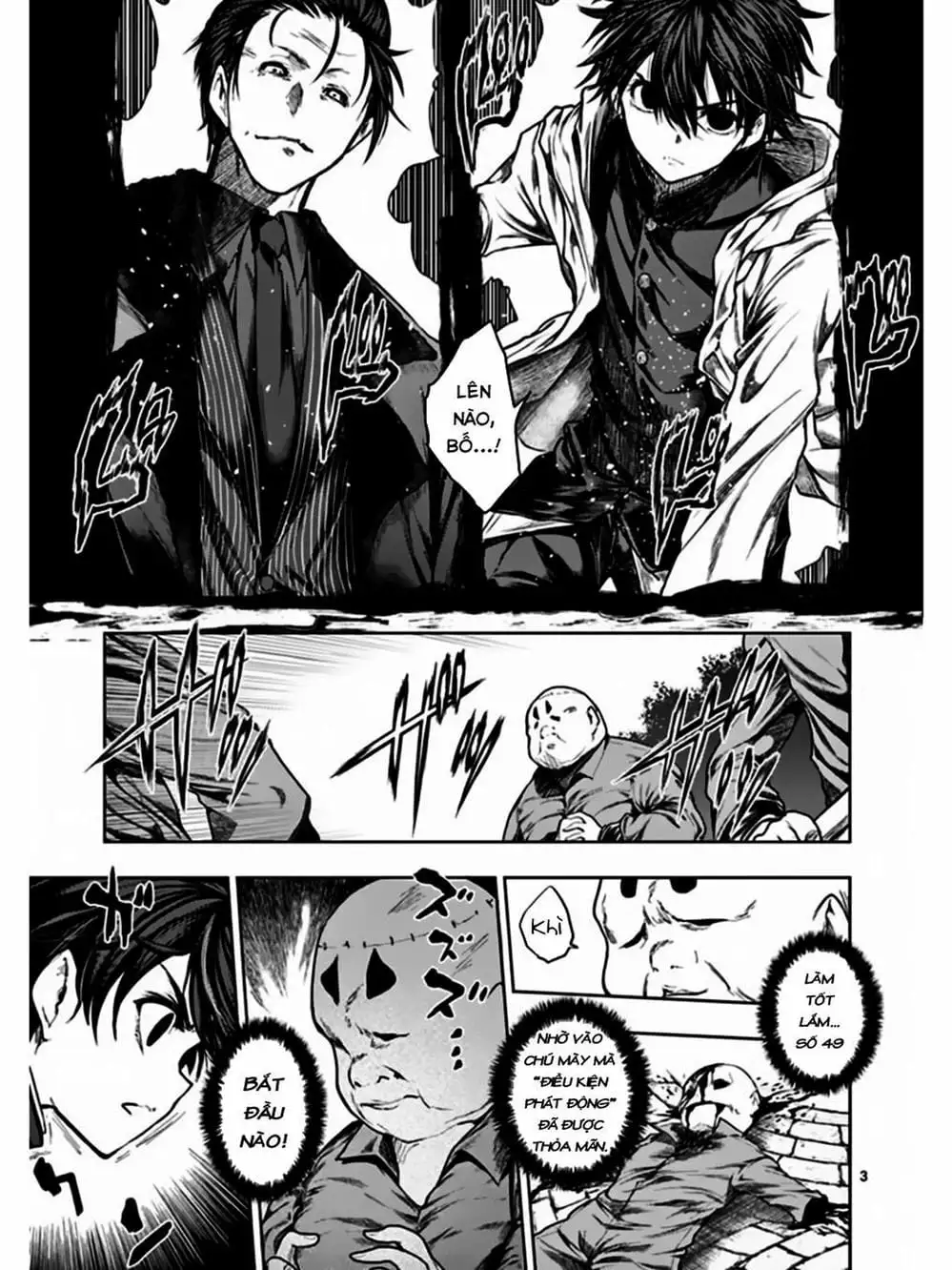 Truyện Tranh Trò Chơi Sinh Tồn - Deatte 5 Byou De Battle trang 3