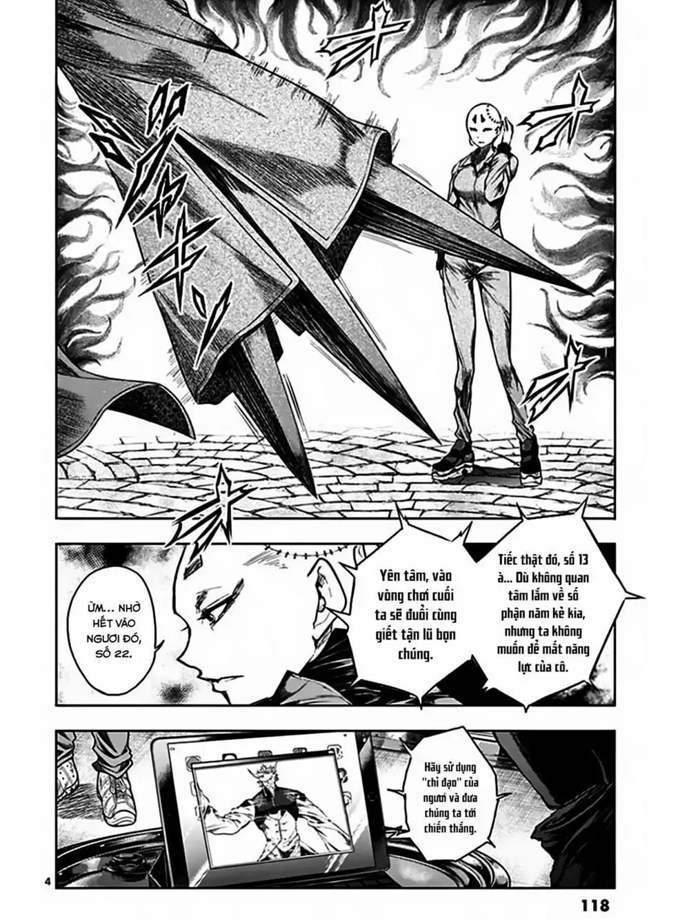 Truyện Tranh Trò Chơi Sinh Tồn - Deatte 5 Byou De Battle trang 3