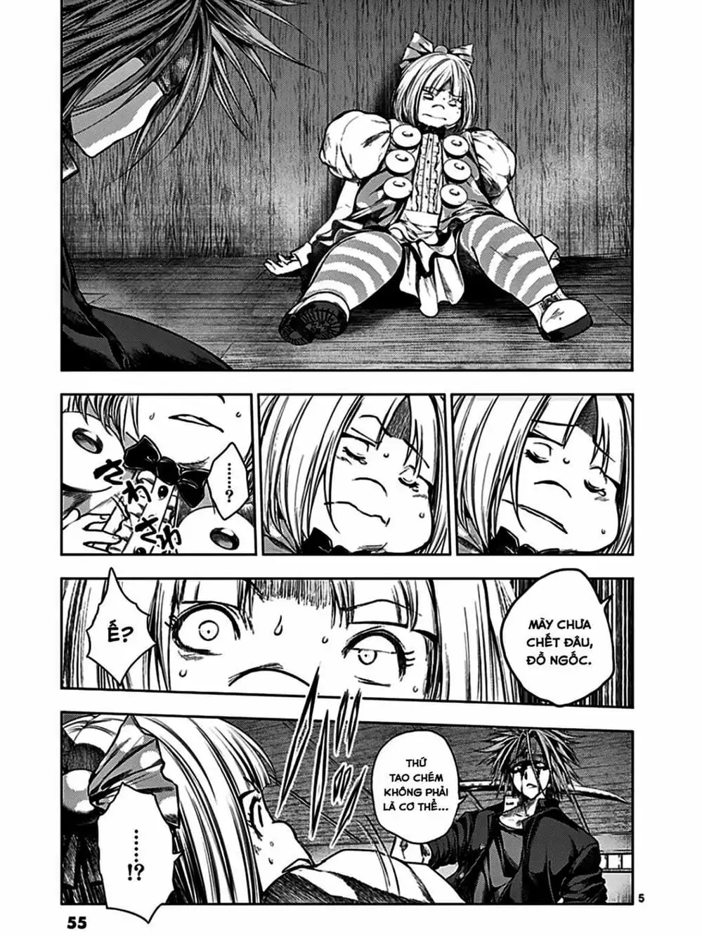 Truyện Tranh Trò Chơi Sinh Tồn - Deatte 5 Byou De Battle trang 3