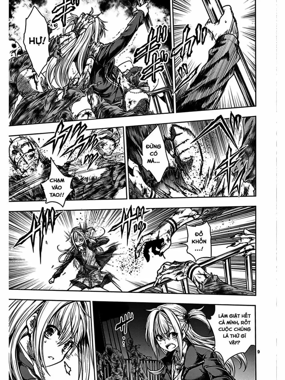 Truyện Tranh Trò Chơi Sinh Tồn - Deatte 5 Byou De Battle trang 3