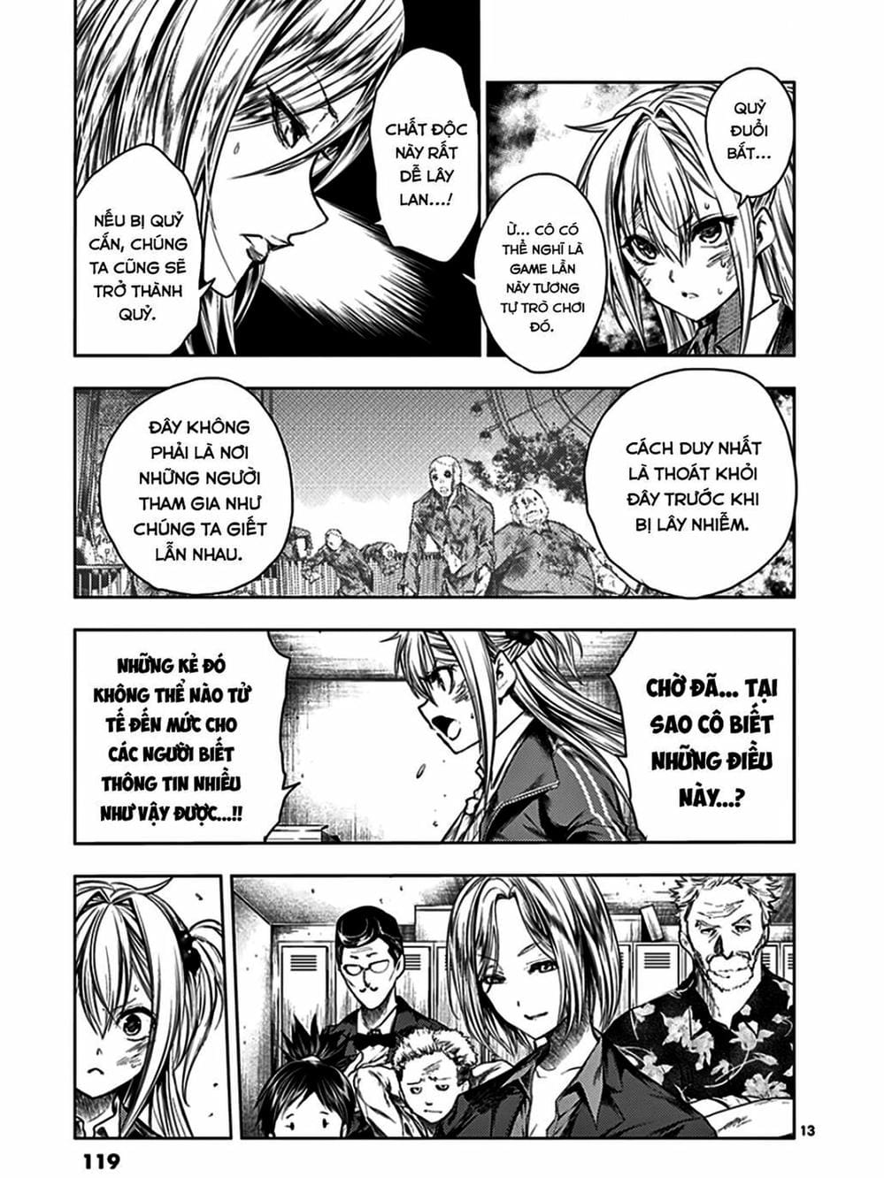 Truyện Tranh Trò Chơi Sinh Tồn - Deatte 5 Byou De Battle trang 3