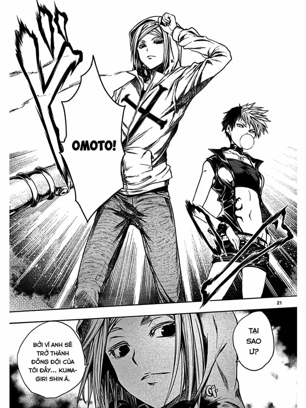 Truyện Tranh Trò Chơi Sinh Tồn - Deatte 5 Byou De Battle trang 3