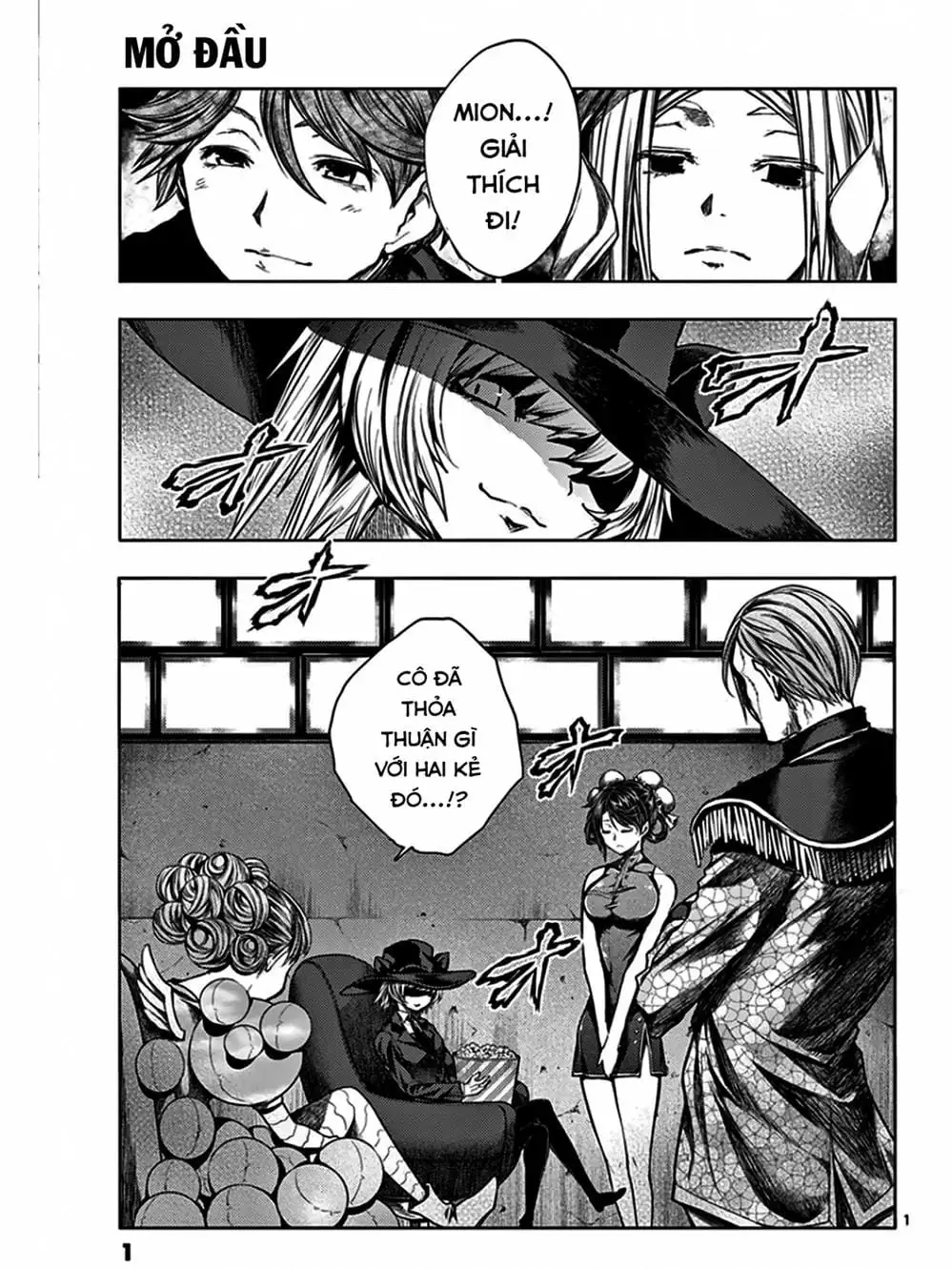 Truyện Tranh Trò Chơi Sinh Tồn - Deatte 5 Byou De Battle trang 3