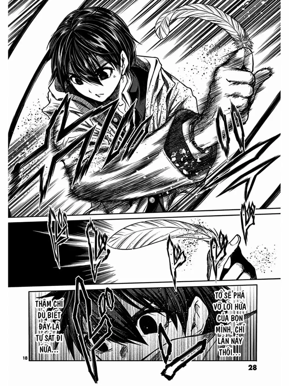 Truyện Tranh Trò Chơi Sinh Tồn - Deatte 5 Byou De Battle trang 3