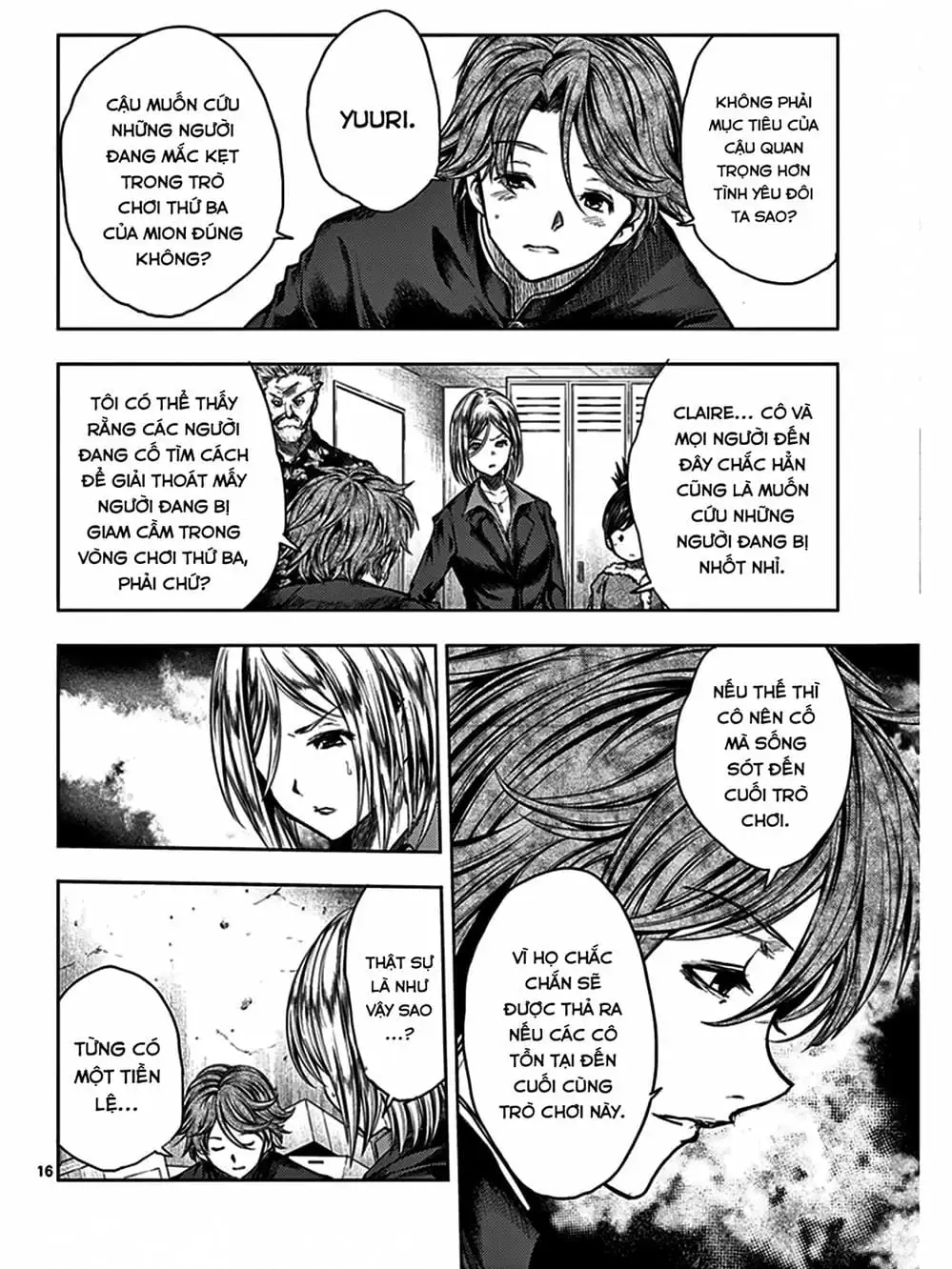 Truyện Tranh Trò Chơi Sinh Tồn - Deatte 5 Byou De Battle trang 3