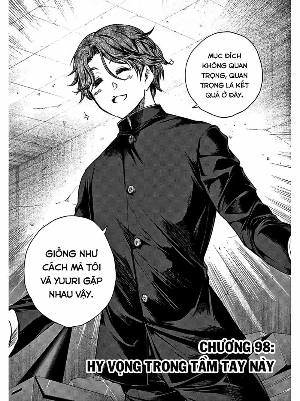 Truyện Tranh Trò Chơi Sinh Tồn - Deatte 5 Byou De Battle trang 3