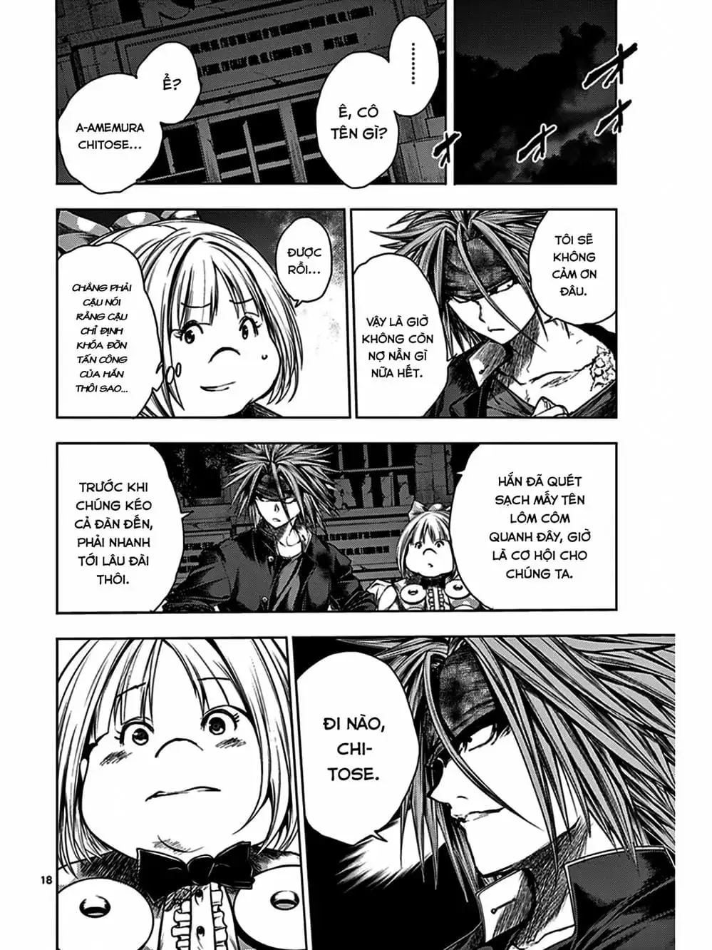 Truyện Tranh Trò Chơi Sinh Tồn - Deatte 5 Byou De Battle trang 3