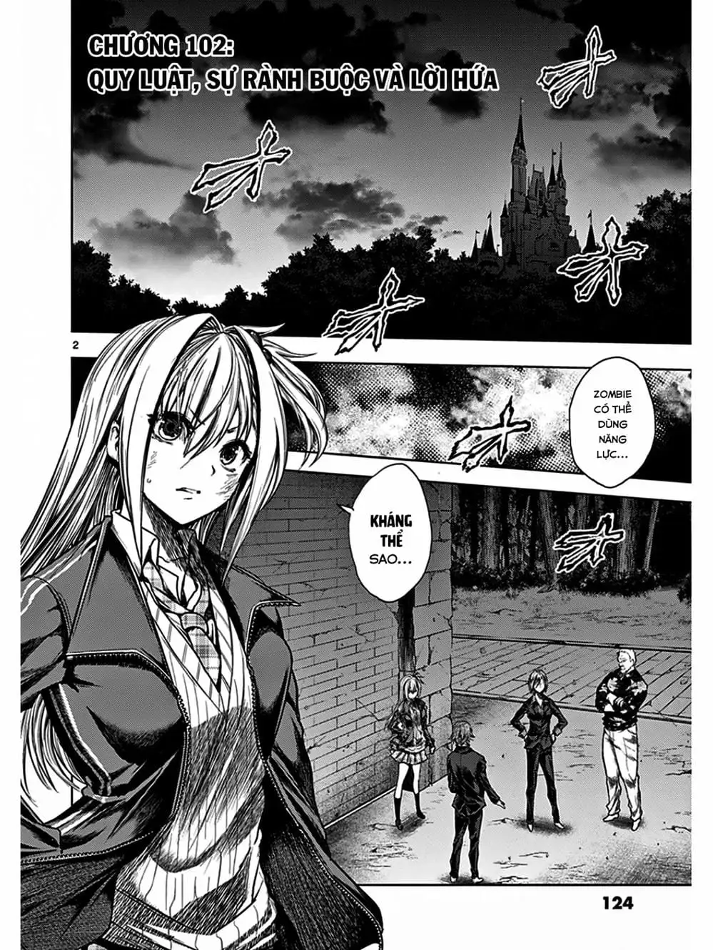 Truyện Tranh Trò Chơi Sinh Tồn - Deatte 5 Byou De Battle trang 3