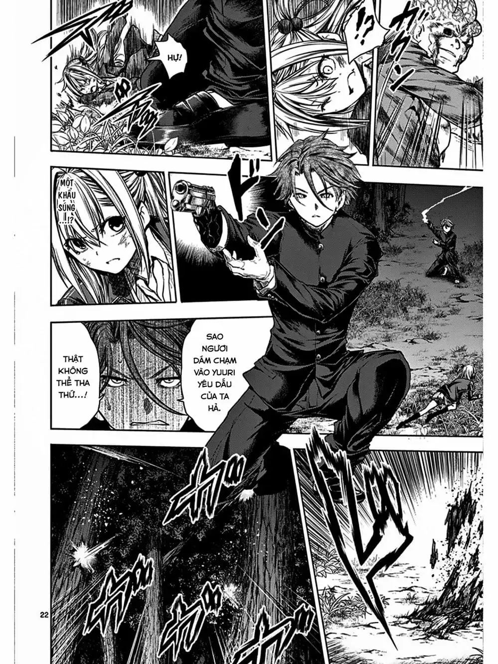 Truyện Tranh Trò Chơi Sinh Tồn - Deatte 5 Byou De Battle trang 3