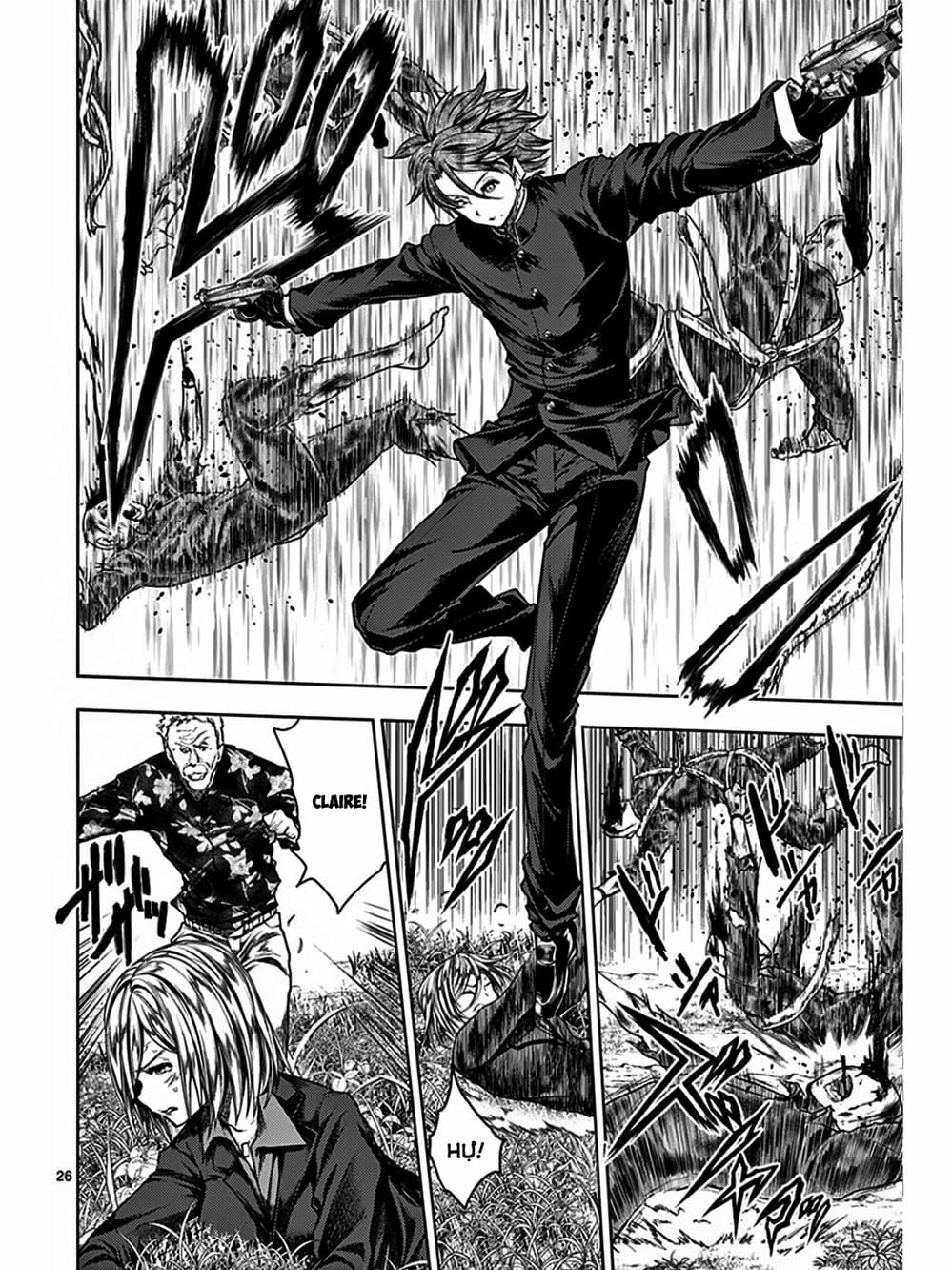 Truyện Tranh Trò Chơi Sinh Tồn - Deatte 5 Byou De Battle trang 3