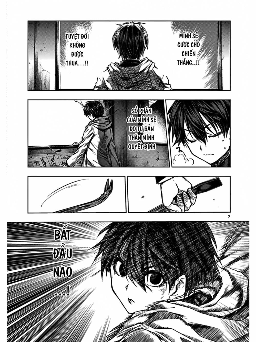 Truyện Tranh Trò Chơi Sinh Tồn - Deatte 5 Byou De Battle trang 3