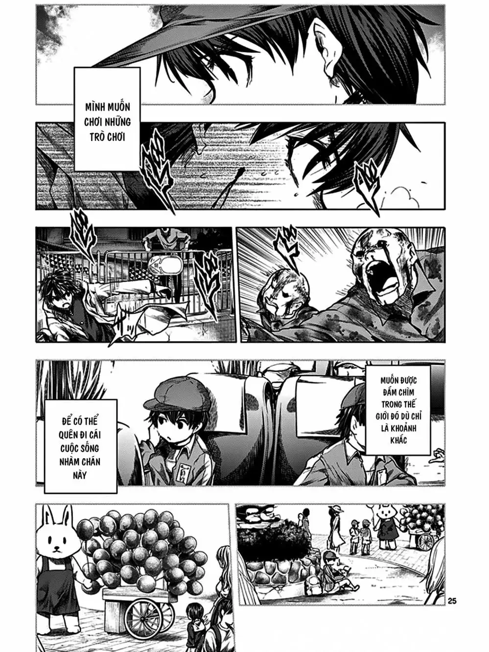 Truyện Tranh Trò Chơi Sinh Tồn - Deatte 5 Byou De Battle trang 3