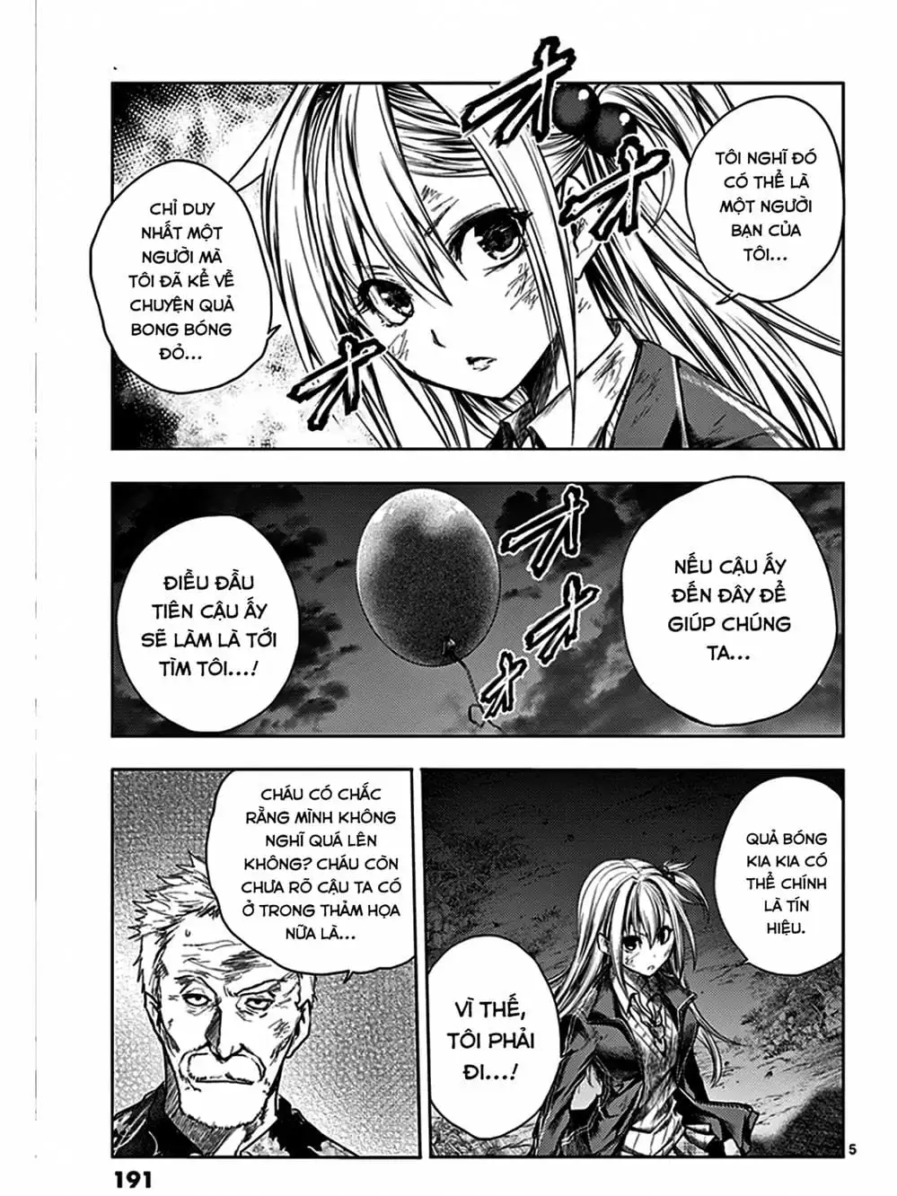 Truyện Tranh Trò Chơi Sinh Tồn - Deatte 5 Byou De Battle trang 3