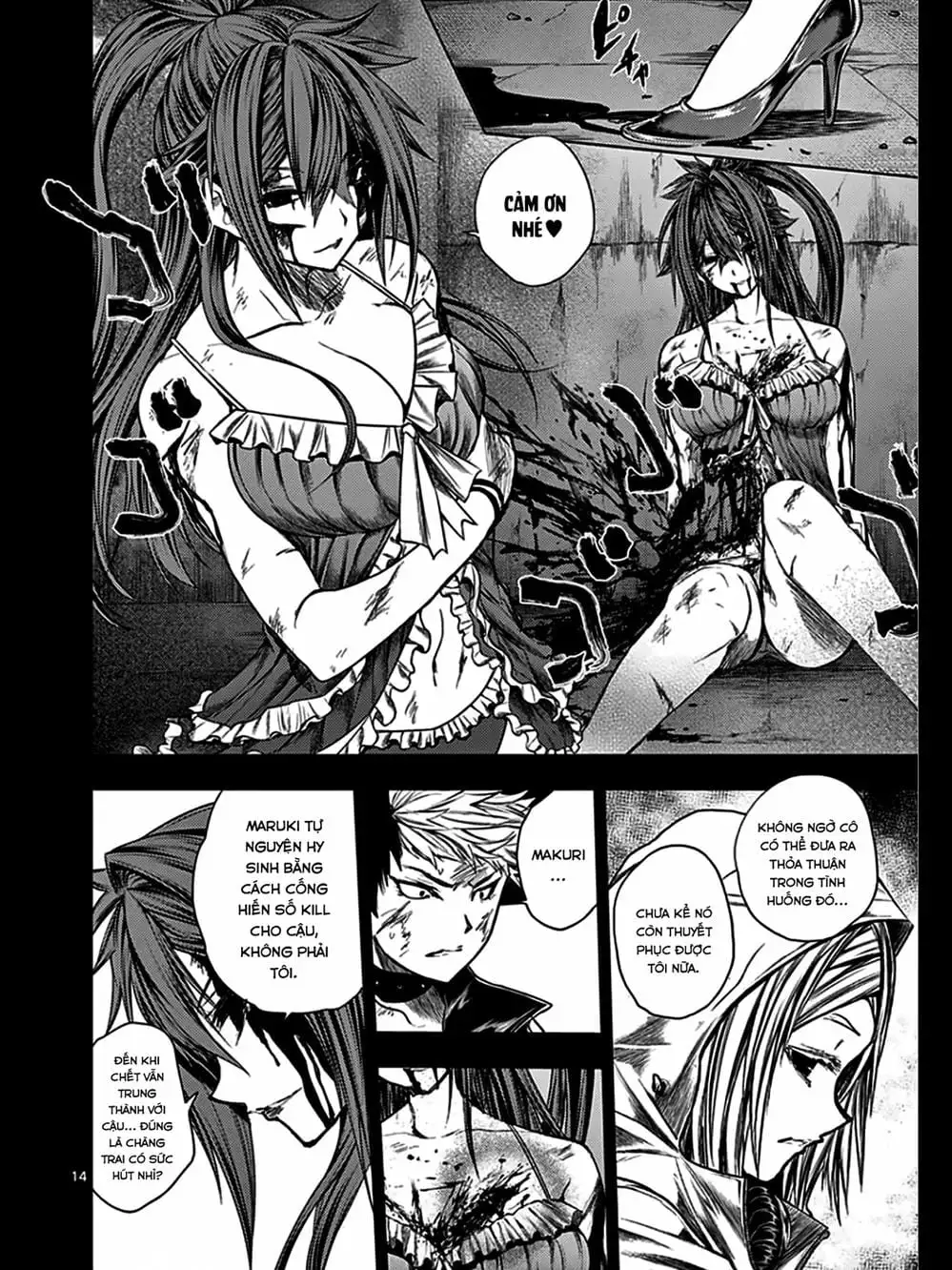 Truyện Tranh Trò Chơi Sinh Tồn - Deatte 5 Byou De Battle trang 3