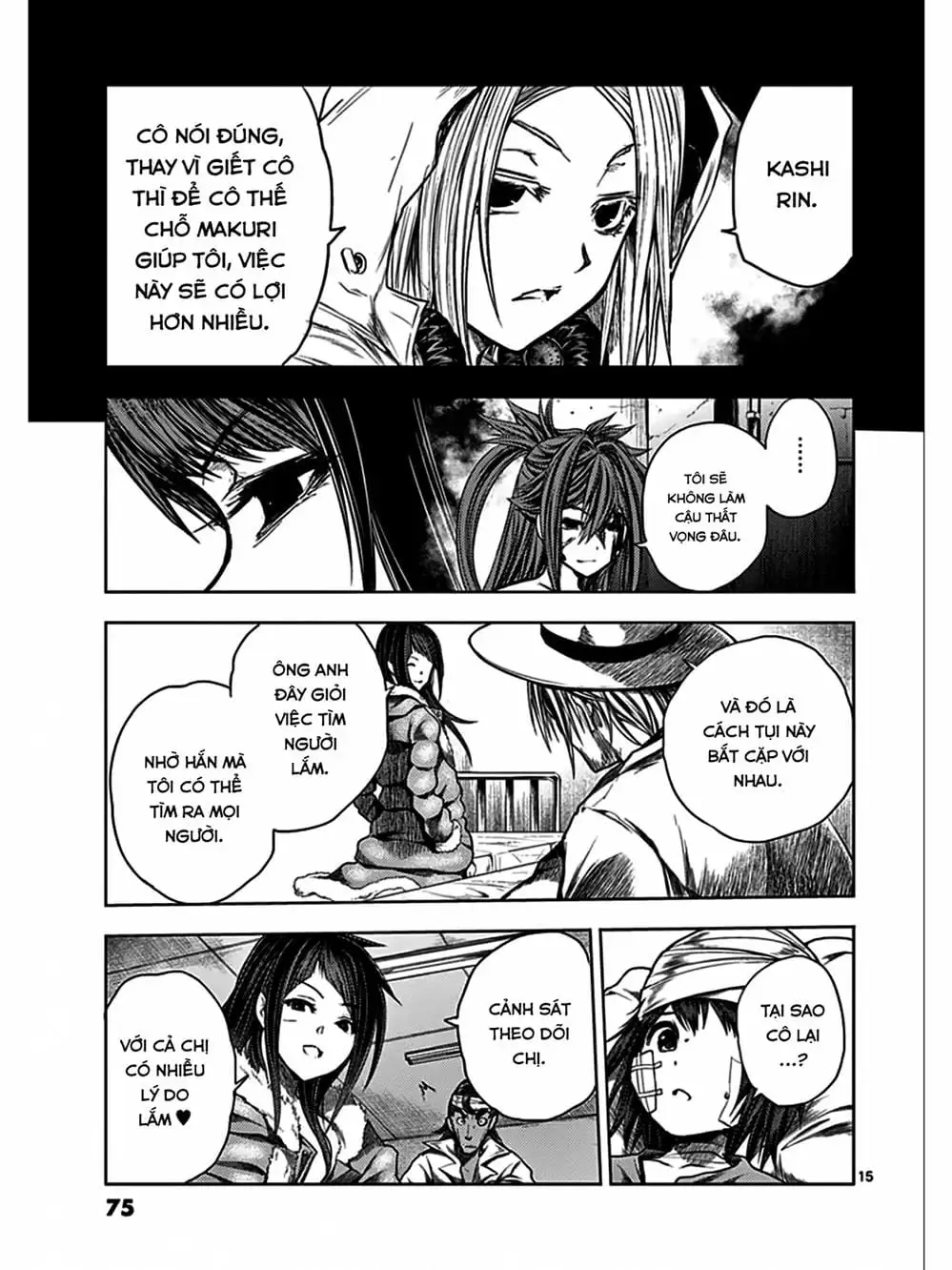 Truyện Tranh Trò Chơi Sinh Tồn - Deatte 5 Byou De Battle trang 3