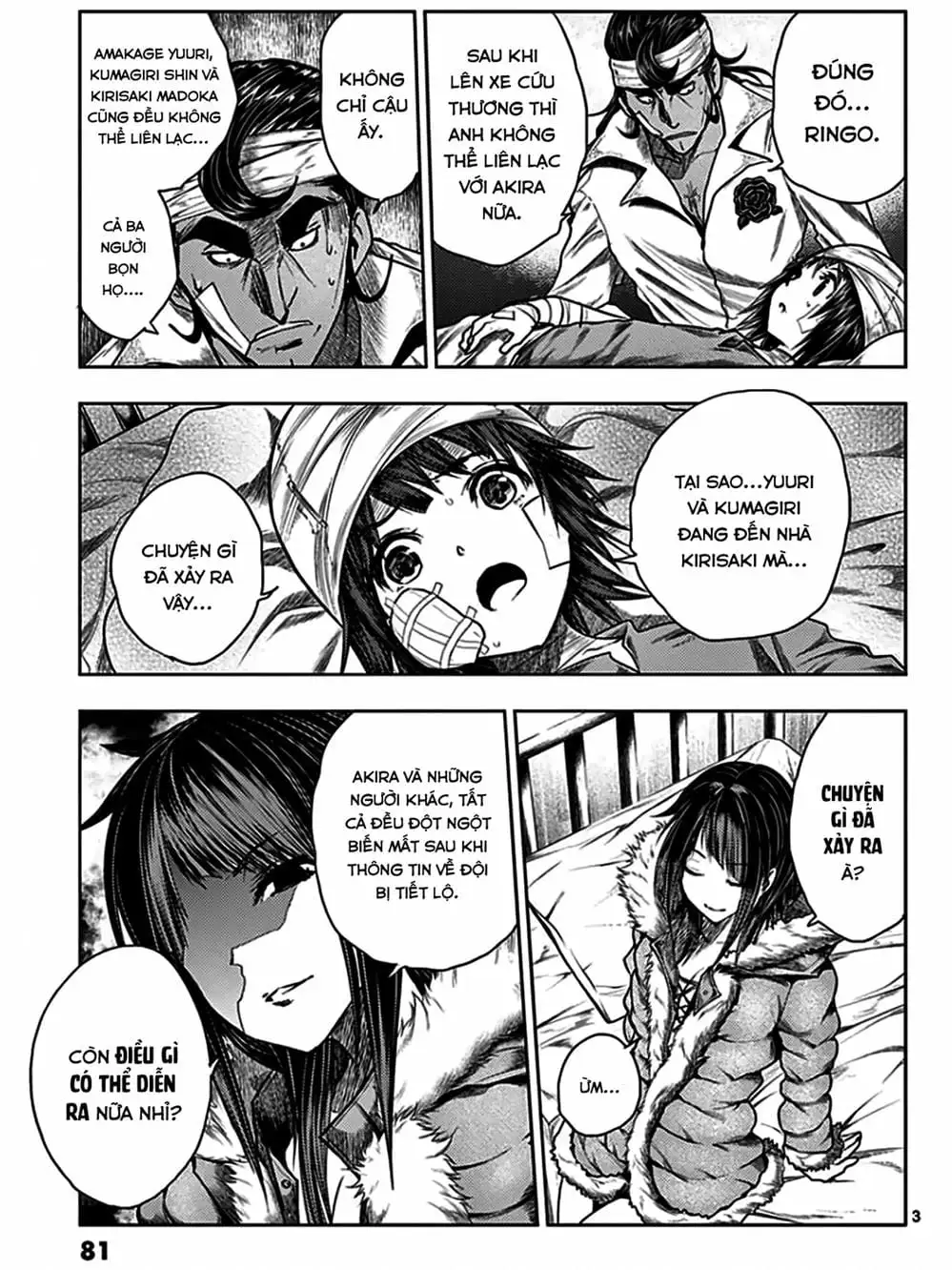 Truyện Tranh Trò Chơi Sinh Tồn - Deatte 5 Byou De Battle trang 3