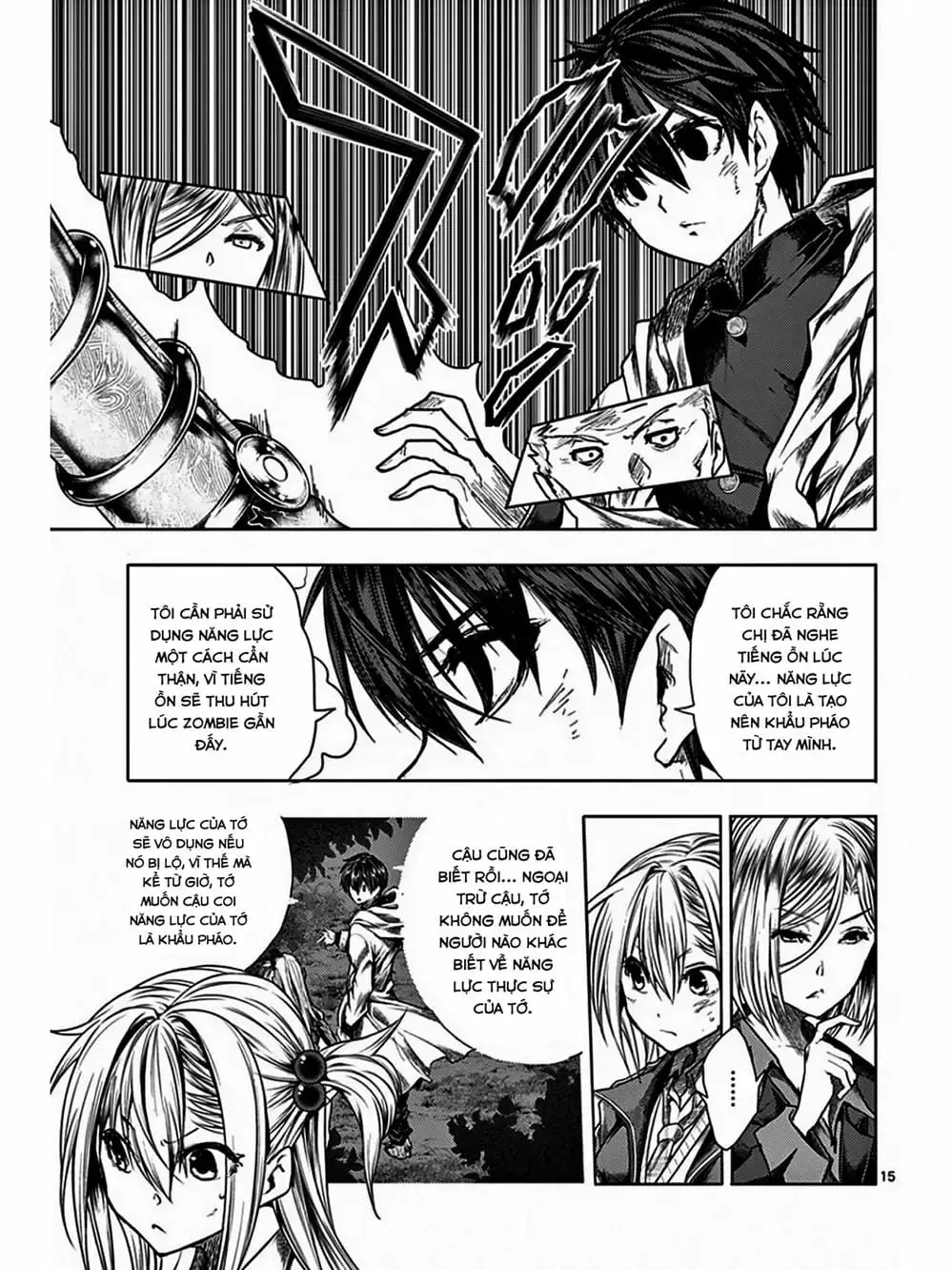 Truyện Tranh Trò Chơi Sinh Tồn - Deatte 5 Byou De Battle trang 3