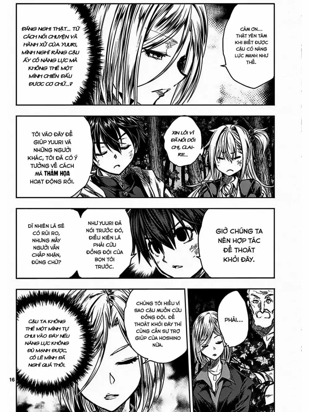 Truyện Tranh Trò Chơi Sinh Tồn - Deatte 5 Byou De Battle trang 3