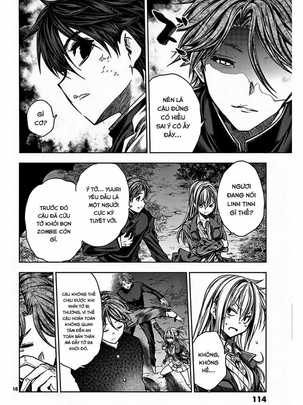 Truyện Tranh Trò Chơi Sinh Tồn - Deatte 5 Byou De Battle trang 3