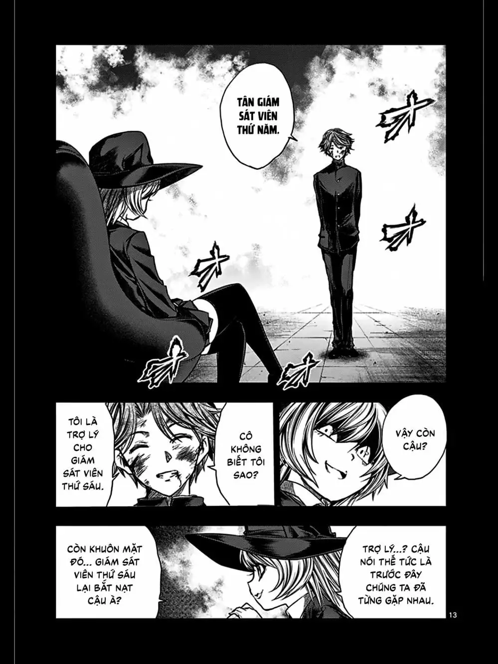 Truyện Tranh Trò Chơi Sinh Tồn - Deatte 5 Byou De Battle trang 3