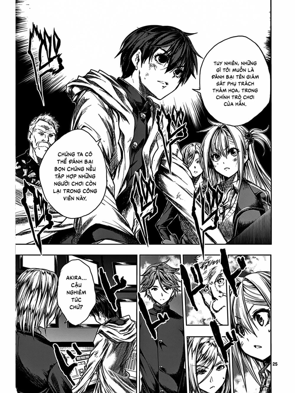 Truyện Tranh Trò Chơi Sinh Tồn - Deatte 5 Byou De Battle trang 3