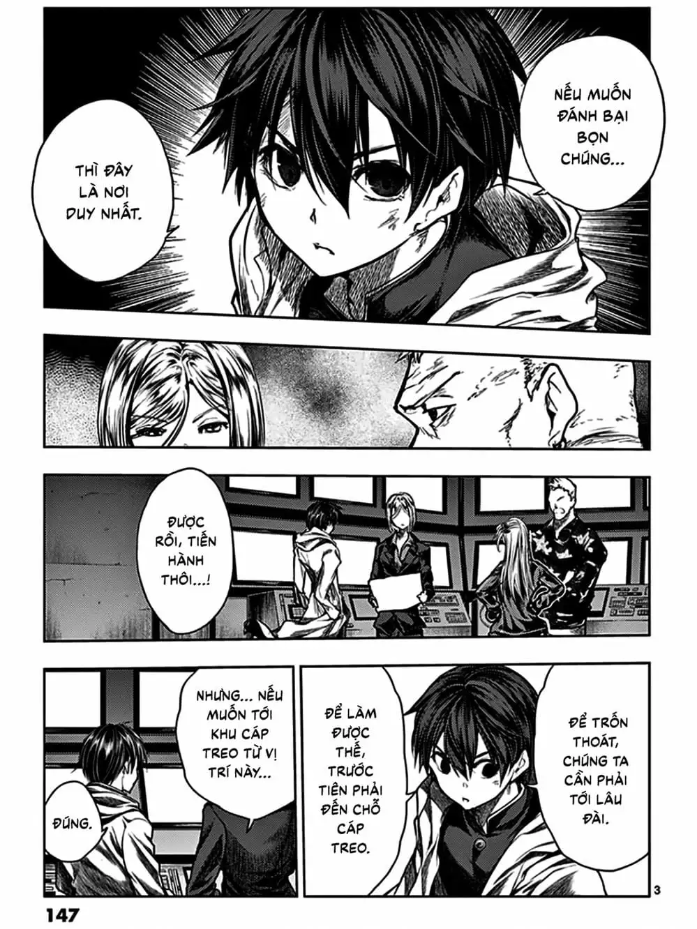 Truyện Tranh Trò Chơi Sinh Tồn - Deatte 5 Byou De Battle trang 3