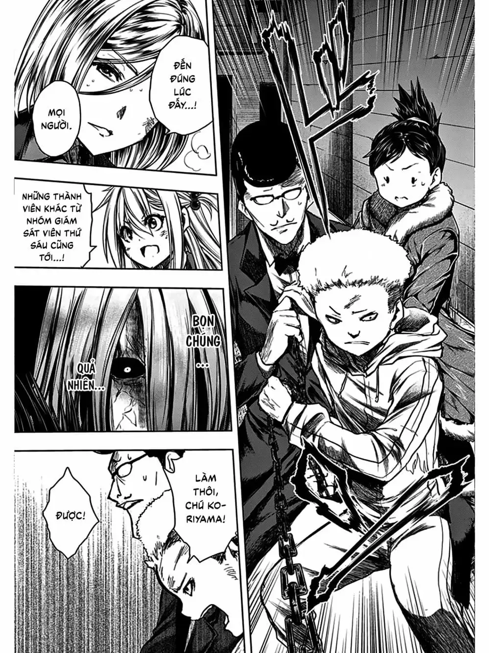 Truyện Tranh Trò Chơi Sinh Tồn - Deatte 5 Byou De Battle trang 3