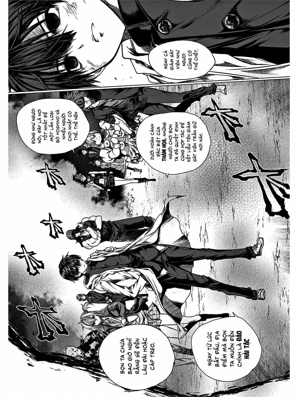 Truyện Tranh Trò Chơi Sinh Tồn - Deatte 5 Byou De Battle trang 3