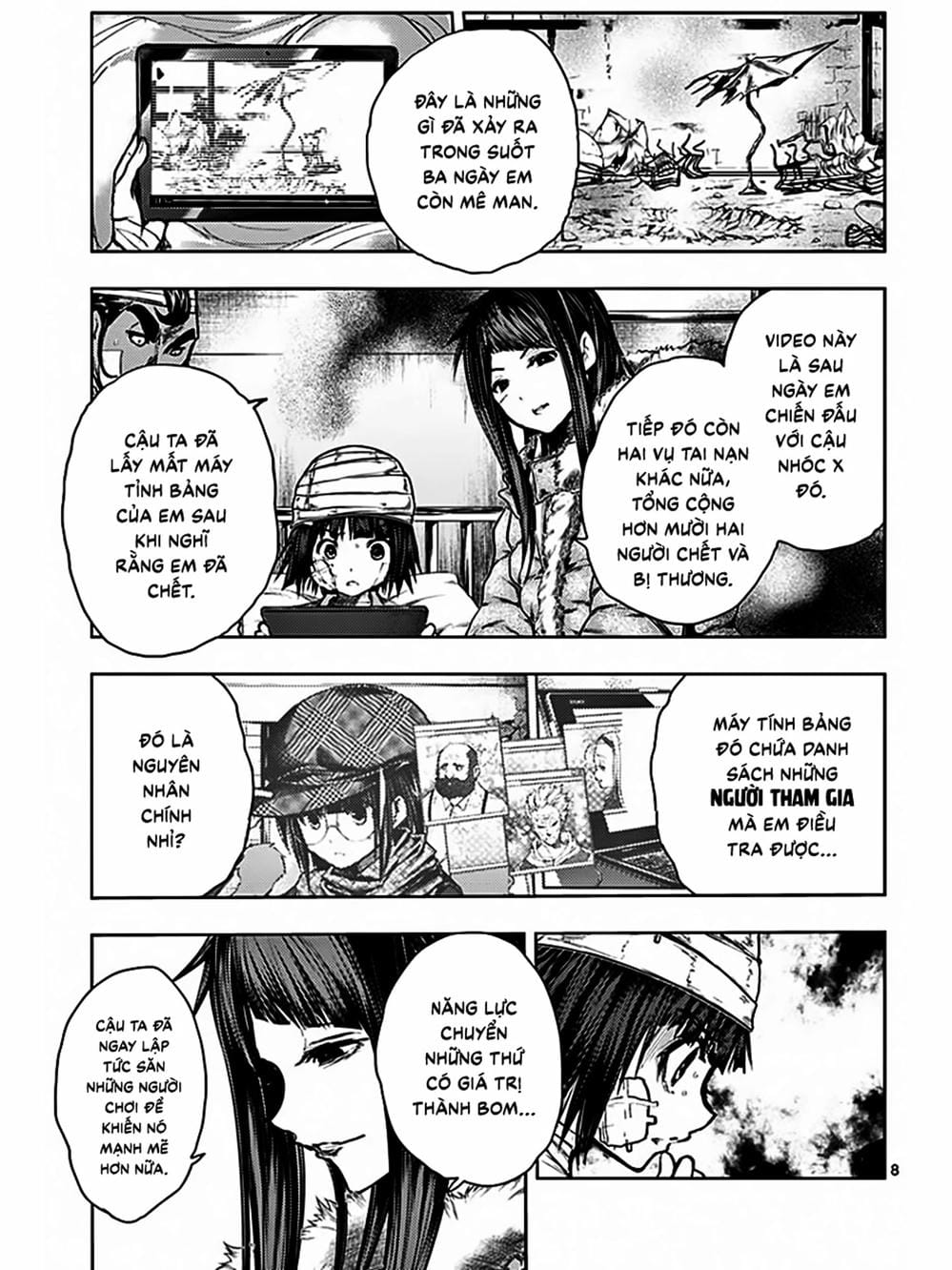 Truyện Tranh Trò Chơi Sinh Tồn - Deatte 5 Byou De Battle trang 3