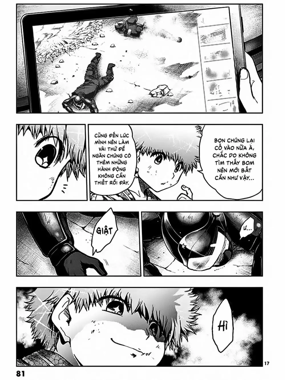 Truyện Tranh Trò Chơi Sinh Tồn - Deatte 5 Byou De Battle trang 3